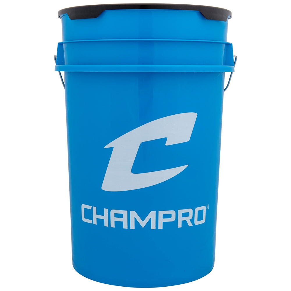 CHAMPRO-Optic Blue Bucket w/Lid - 6 Gallon
