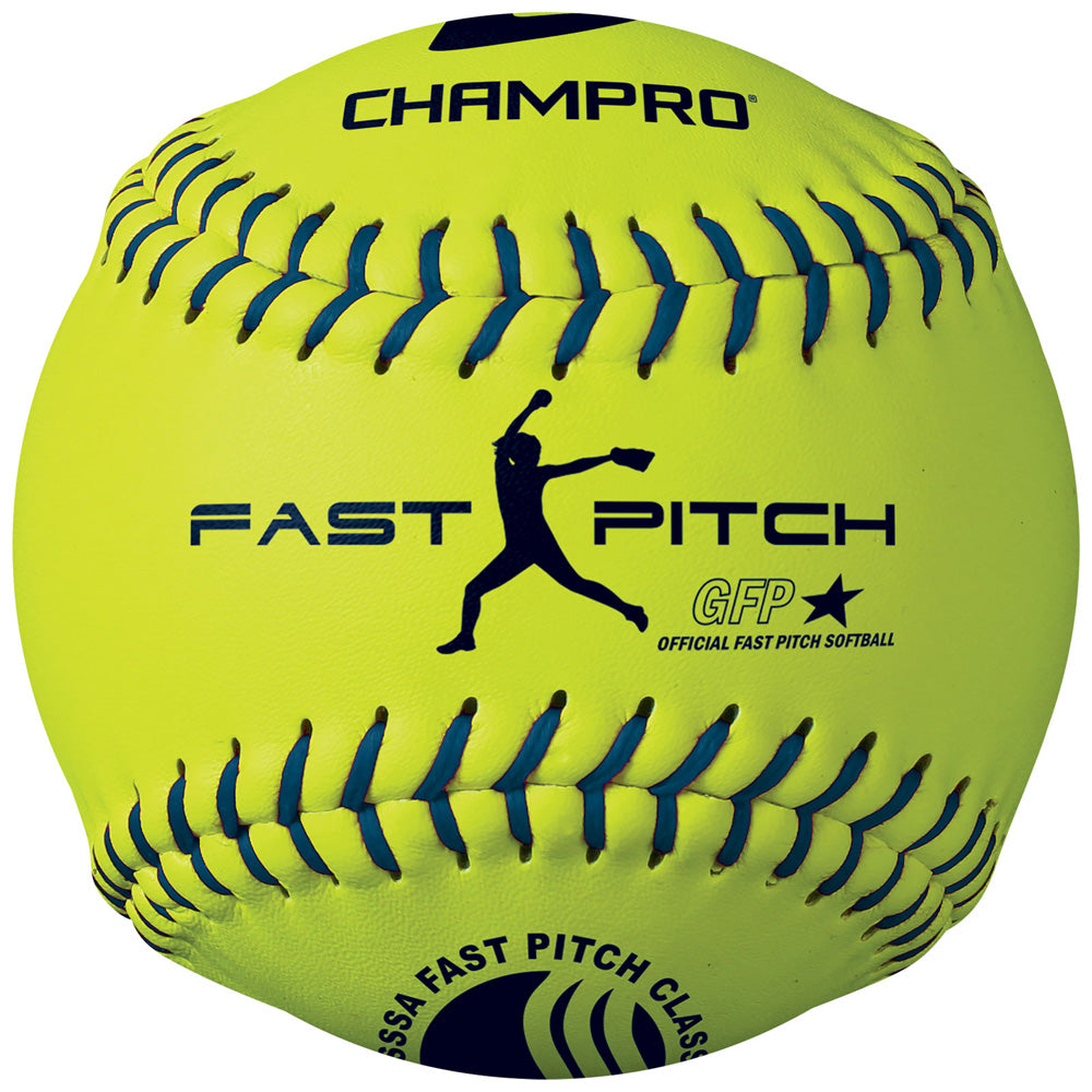 CHAMPRO-USSSA - 12" Fast Pitch Softball - Durahide Cover .47 COR