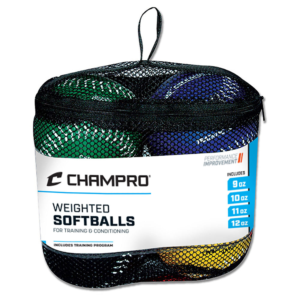 CHAMPRO-Set of 4 Training Softballs