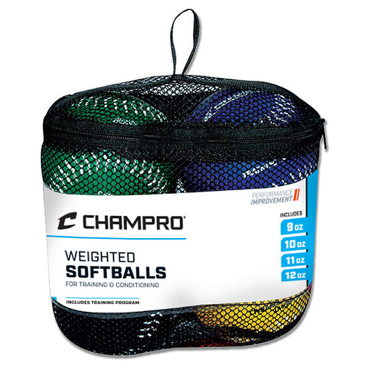 CHAMPRO-Set of 4 Training Softballs