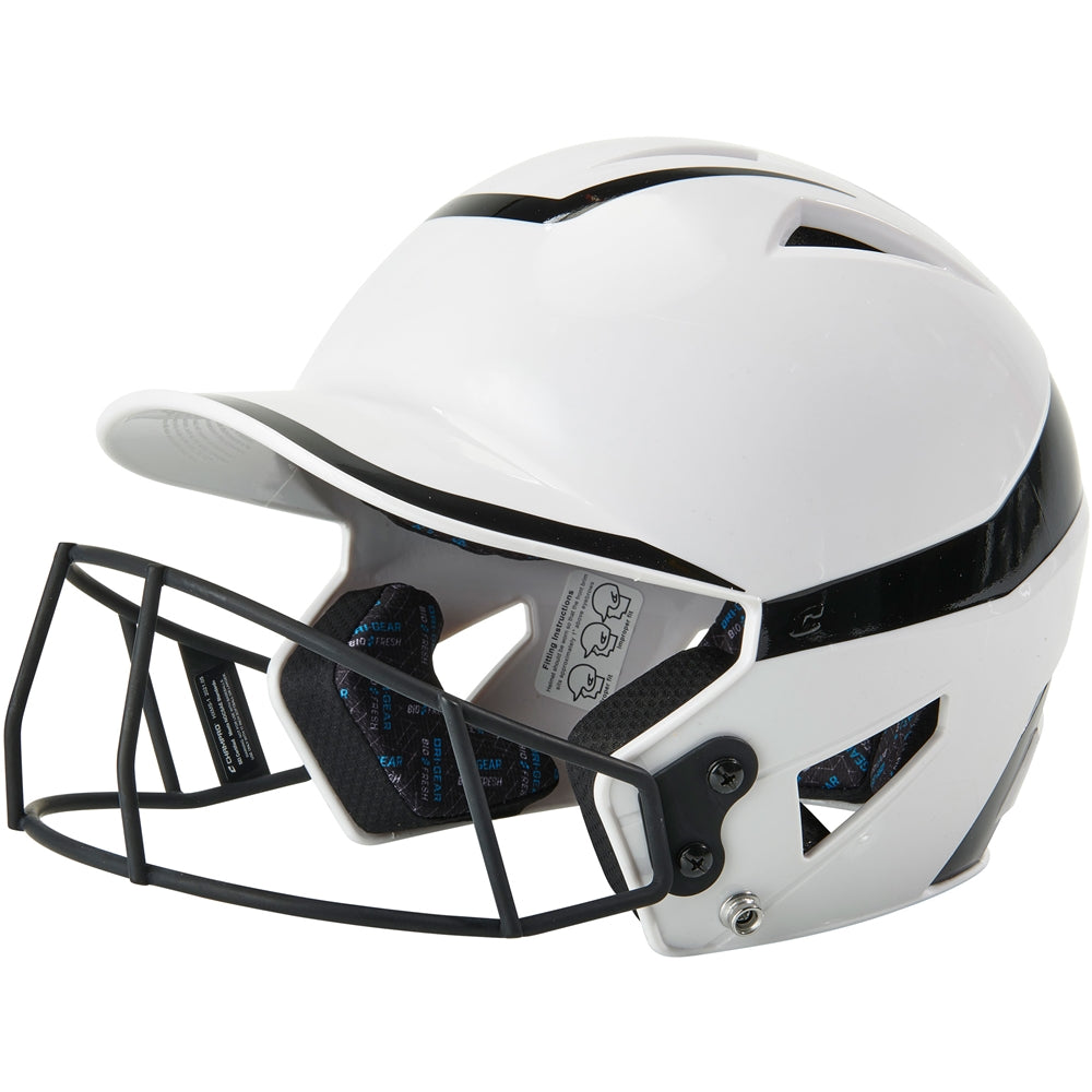 CHAMPRO-HX Rise Pro Softball Batting Helmet w/Facemask