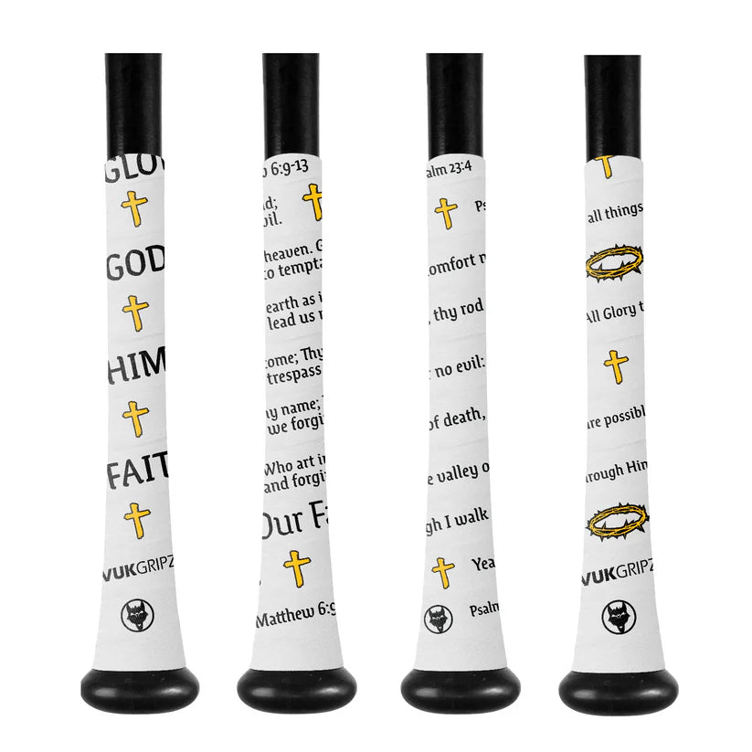 VukGripz-Faith Bat Grip Tape – The World’s First Faith Bat Grips