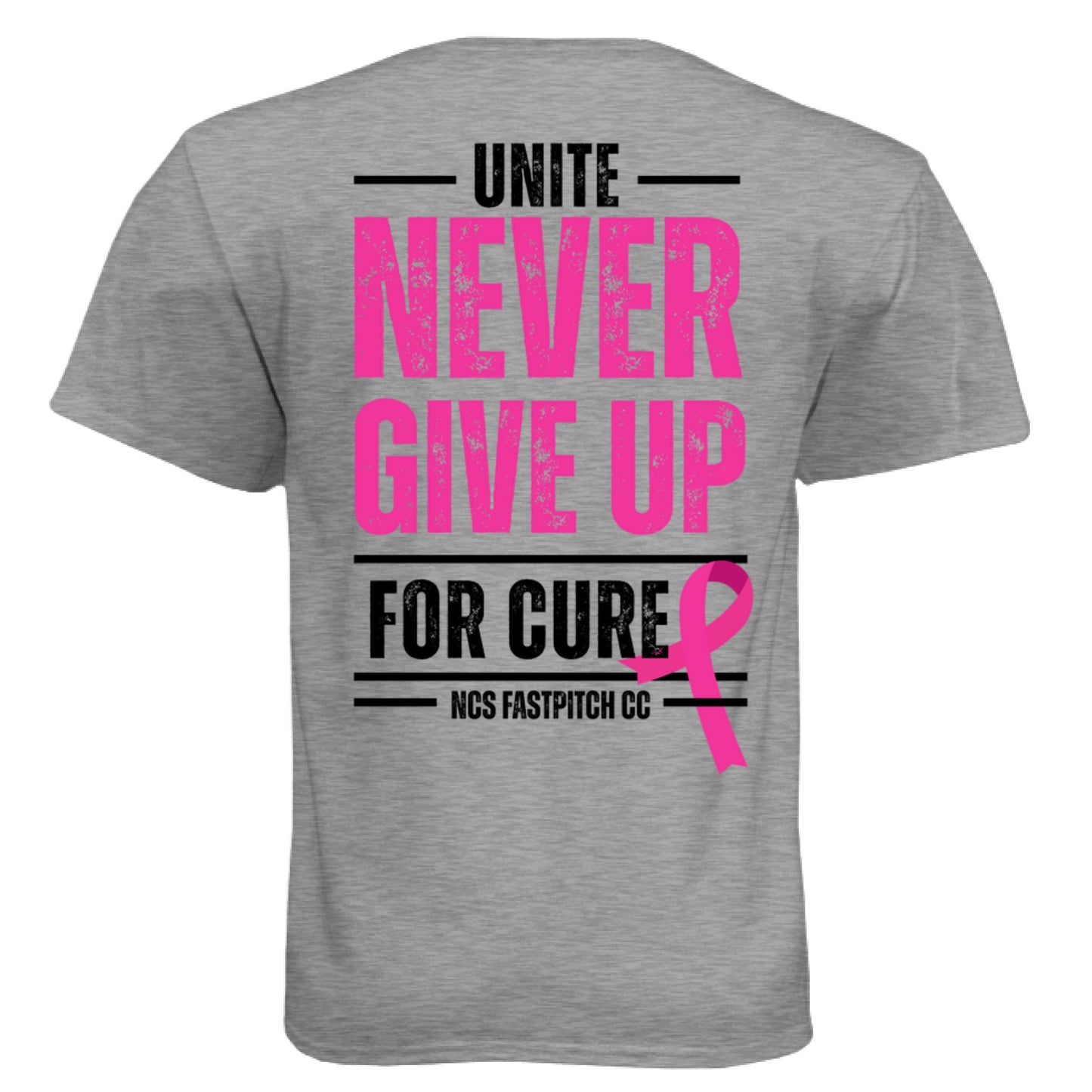 Dark Heather Grey (60/40) - BACK